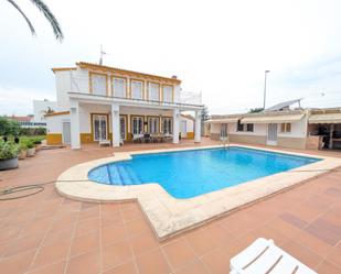 Piscina de Casa o xalet en venda en Gandia amb Calefacció, Jardí privat i Terrassa
