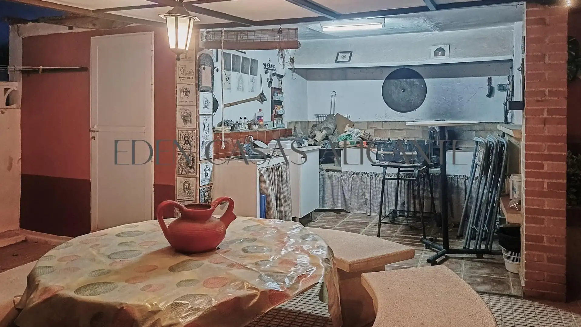 Cocina de Casa o chalet en venta en Mutxamel con Aire acondicionado, Calefacción y Jardín privado