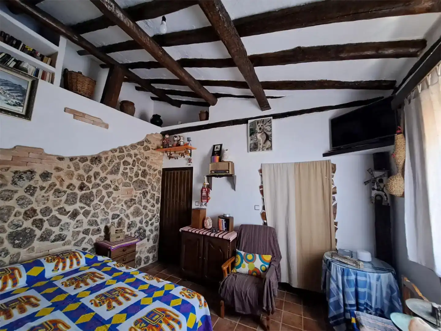 Sala d'estar de Casa o xalet en venda en Molinicos