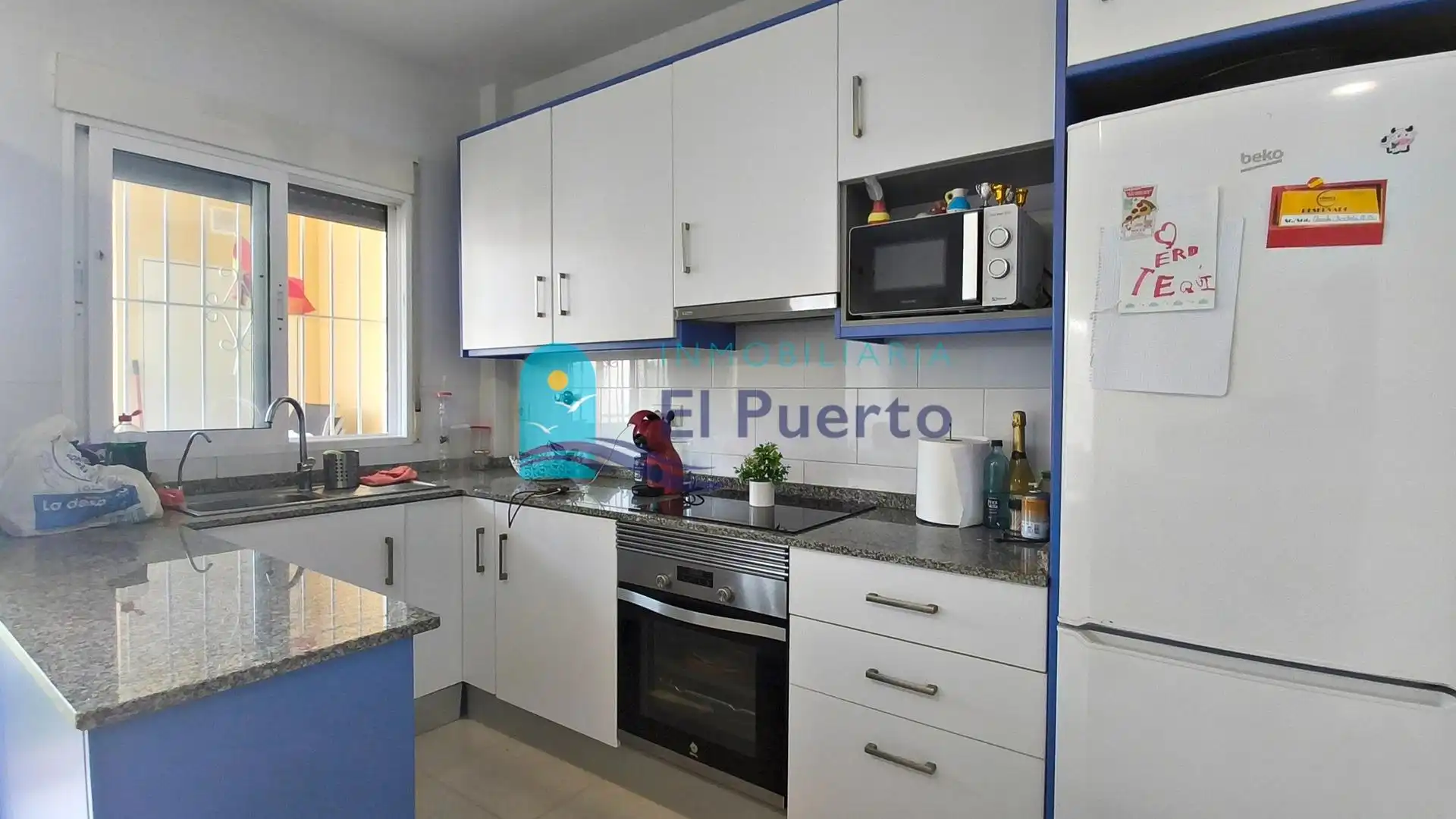 Cocina de Piso en venta en Mazarrón con Aire acondicionado, Calefacción y Jardín privado