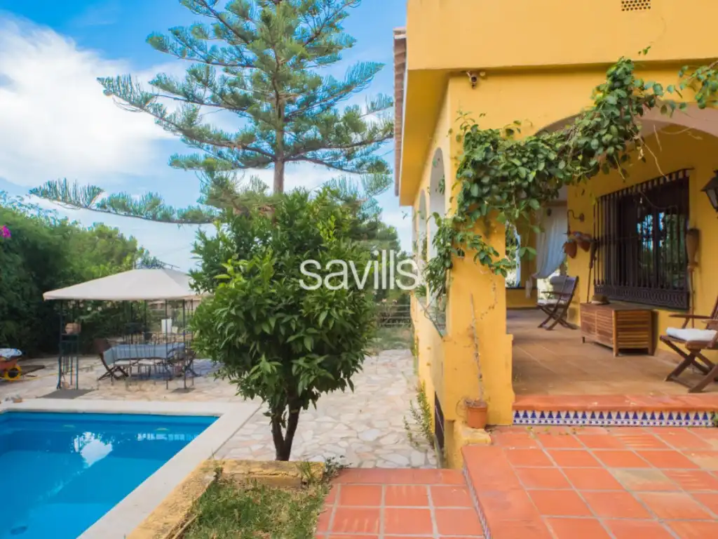 Jardí de Casa o xalet en venda en Málaga