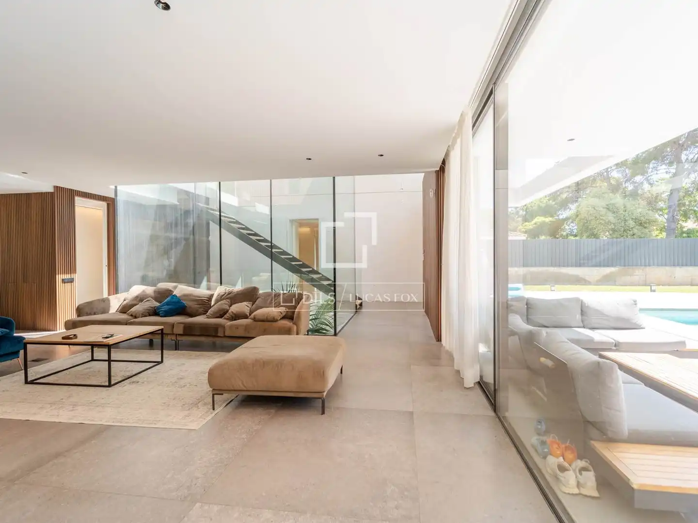 Sala de estar de Casa o chalet en venta en Godella con Aire acondicionado, Calefacción y Jardín privado