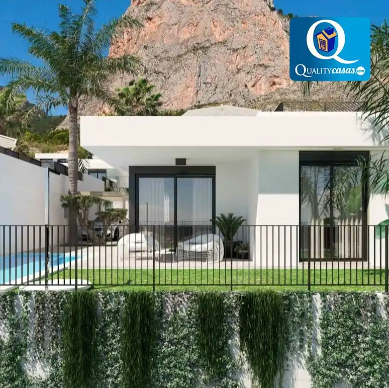 Chalet con piscina en venta en Balcón de Ponoig - Polop Paradis - Polop Hills