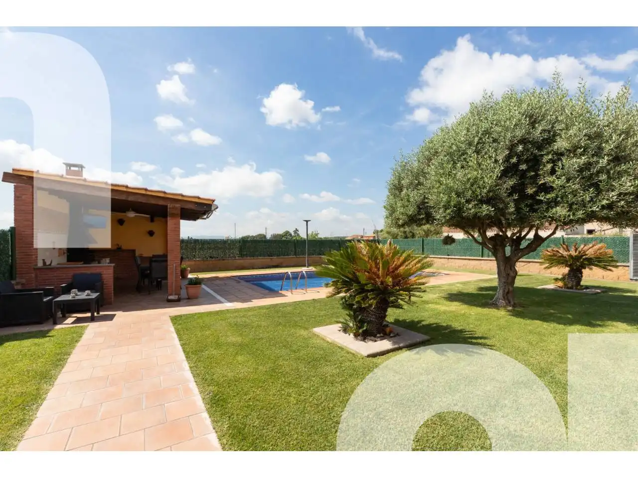 Garden of Country homes for sale in Les Franqueses del Vallès  with Air Conditioner, Heating and Private garden