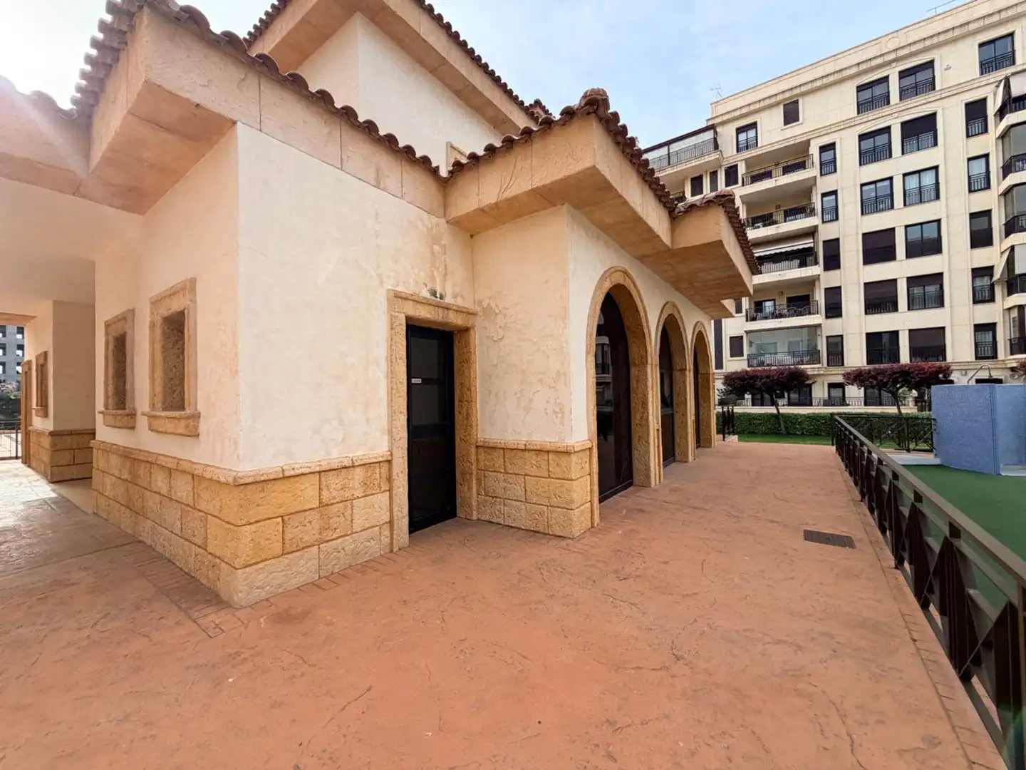 Exterior view of Flat for sale in Elche / Elx  with Air Conditioner, Heating and Private garden