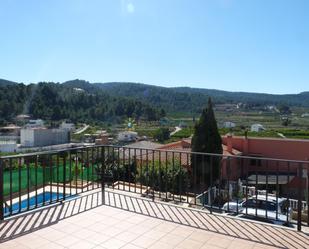 Terrace of House or chalet for sale in La Font d'En Carròs  with Air Conditioner, Terrace and Swimming Pool