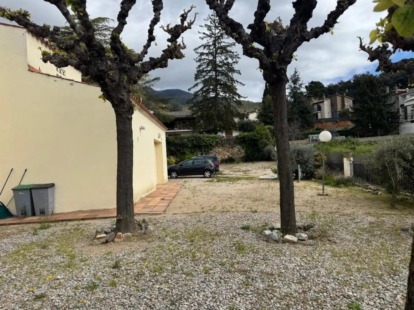 Garden of Houses for sale in Campins  with Air Conditioner