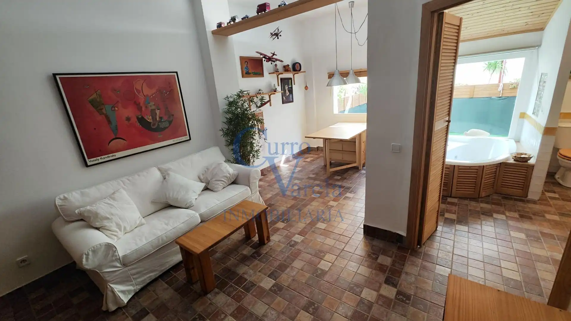 Living room of Houses for sale in Dos Hermanas  with Air Conditioner, Heating and Private garden