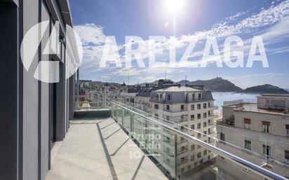 Terrace of Flat for sale in Donostia - San Sebastián   with Air Conditioner, Heating and Balcony