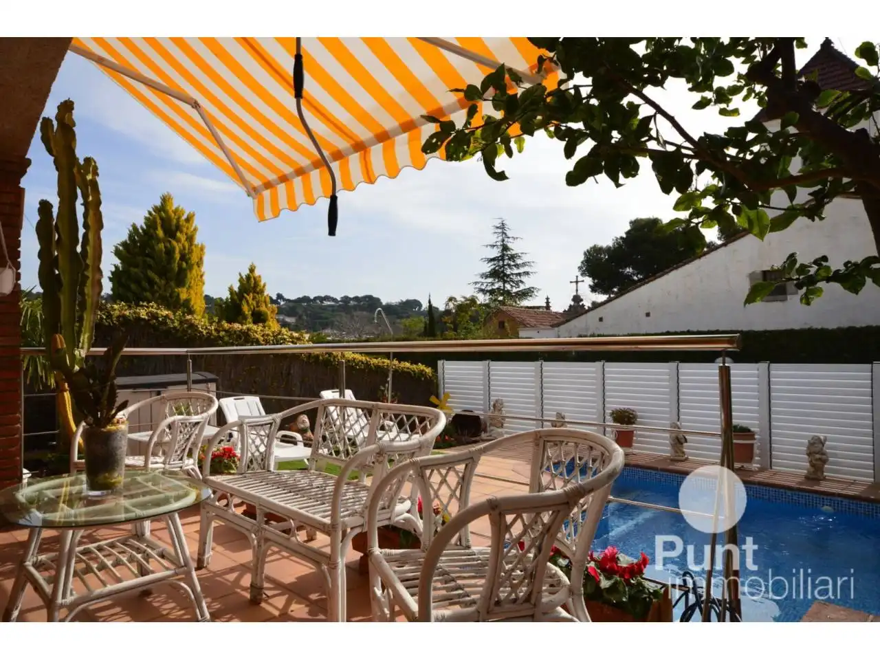 Terrace of Detached homes for sale in Premià de Dalt  with Air Conditioner, Heating and Private garden