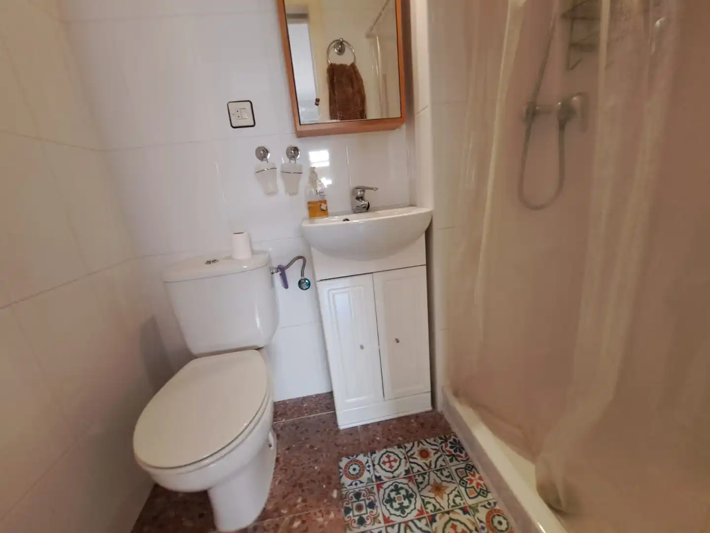Badezimmer von Wohnung zum Verkauf in Murcia mit Klimaanlage, Heizung und Abstellraum
