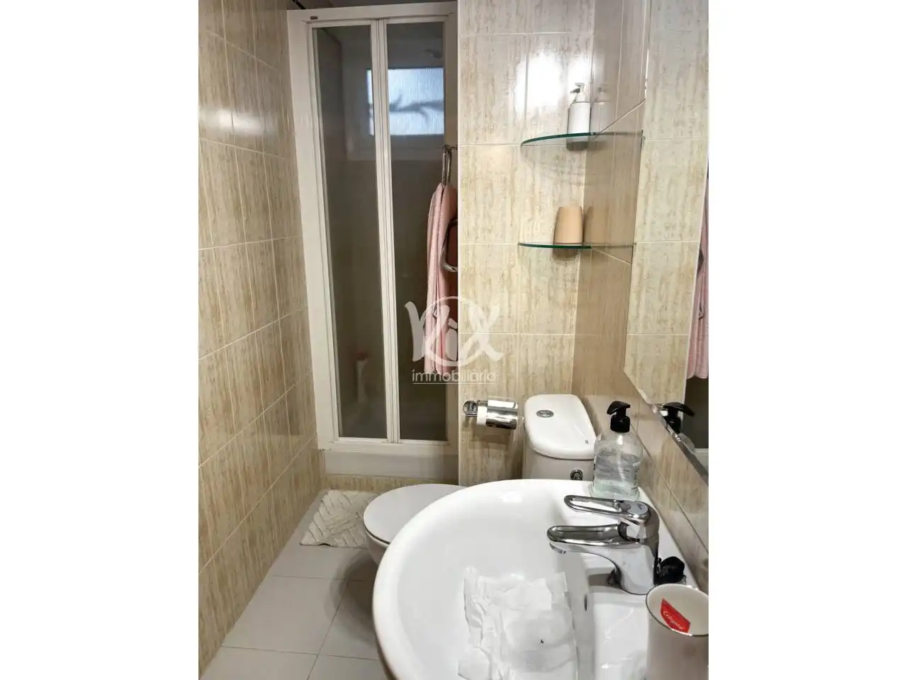 Bathroom of Flat for sale in Sant Andreu de Llavaneres  with Air Conditioner, Heating and Parquet flooring