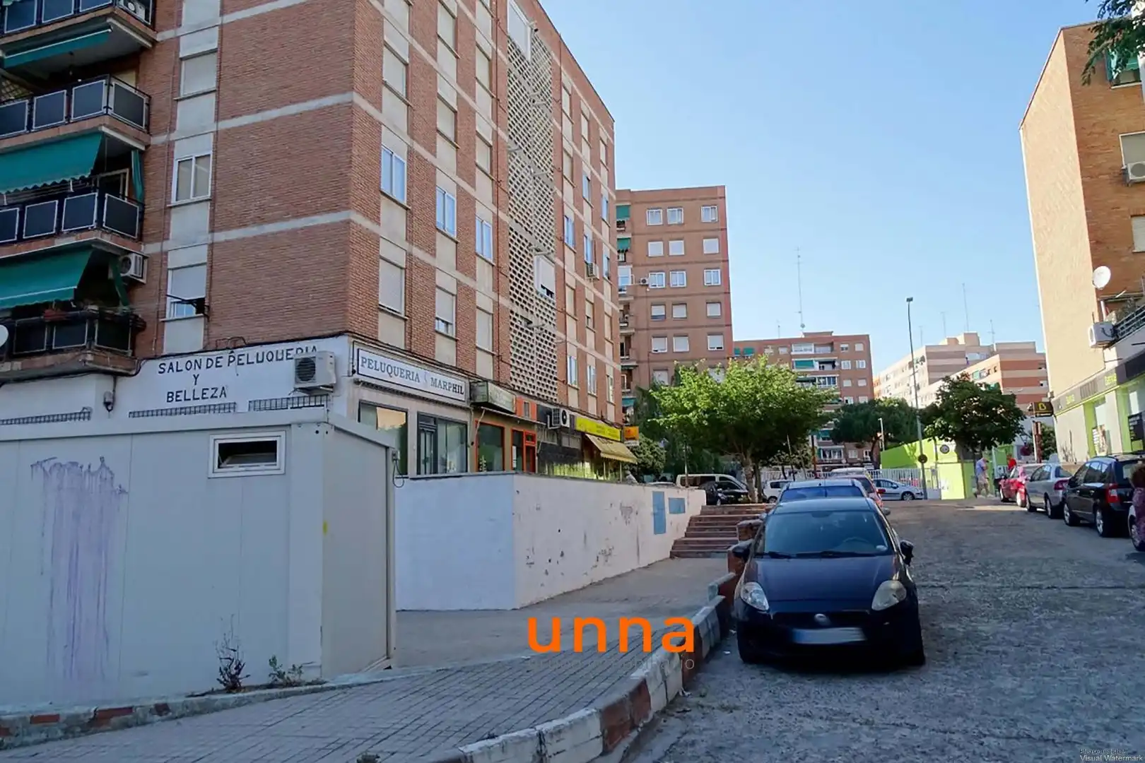 Vista exterior de Garaje en venta en Móstoles