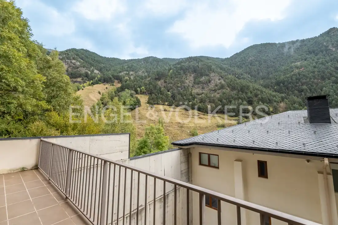 Terraza de Piso de alquiler en La Massana con Calefacción, Parquet y Terraza