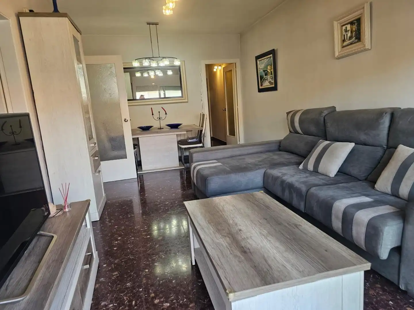 Sala d'estar de Pis en venda en Esparreguera amb Calefacció i Balcó