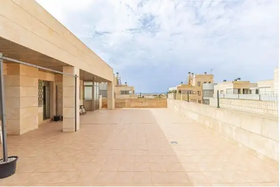 Terraza de Ático en venta en Torre-Pacheco con Aire acondicionado, Amueblado y Horno