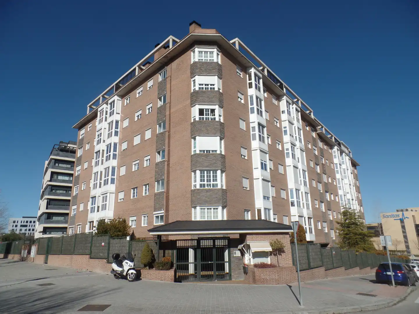 Vista exterior de Piso en venta en Madrid con Aire acondicionado, Calefacción y Parquet