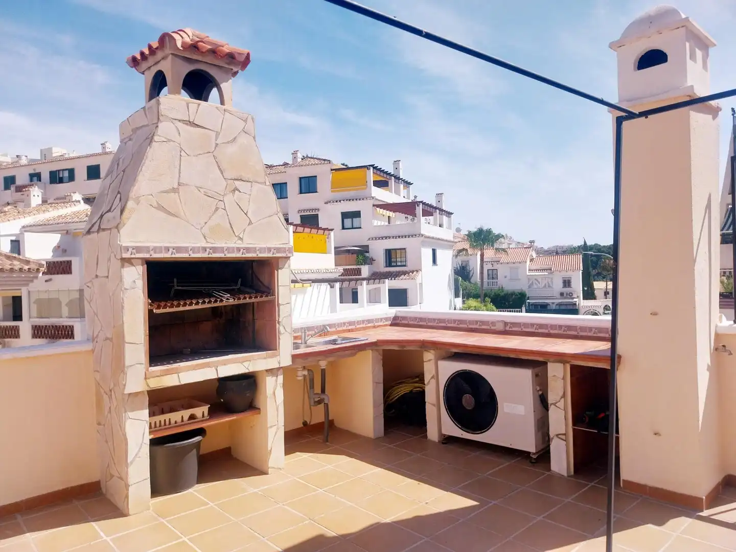 Terrace of Attic for sale in Benalmádena  with Air Conditioner, Heating and Terrace