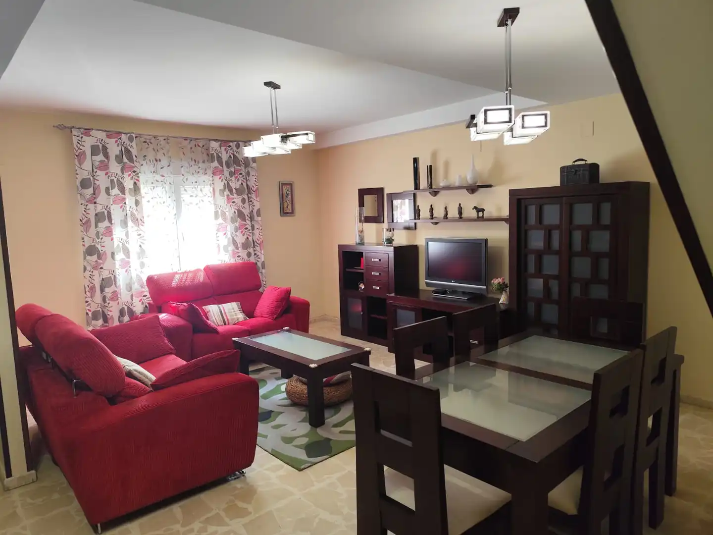 Wohnzimmer von Maisonette zum Verkauf in Zafra mit Klimaanlage und Abstellraum
