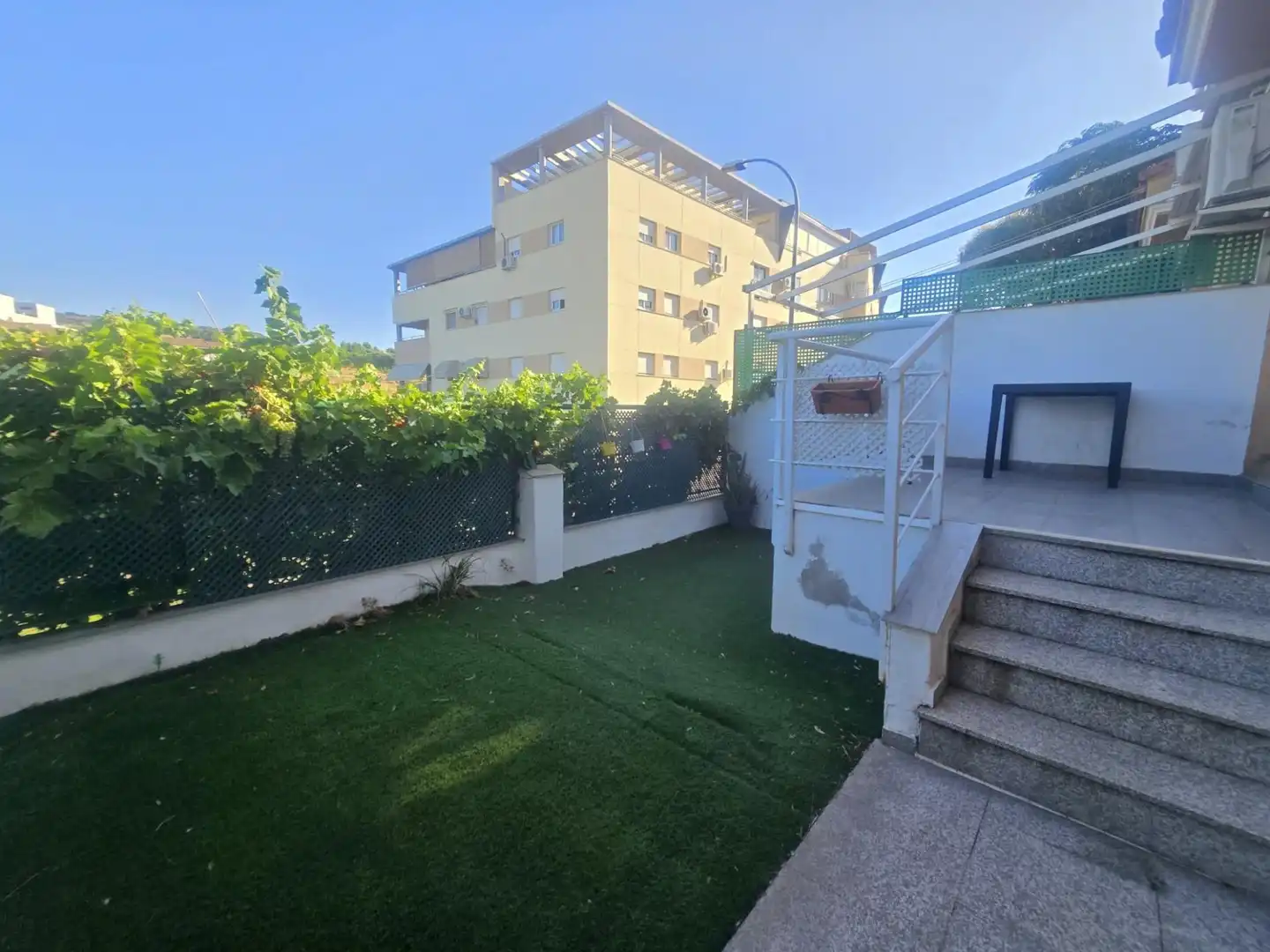Terrace of Detached homes for rent in Plasencia  with Air Conditioner, Heating and Private garden