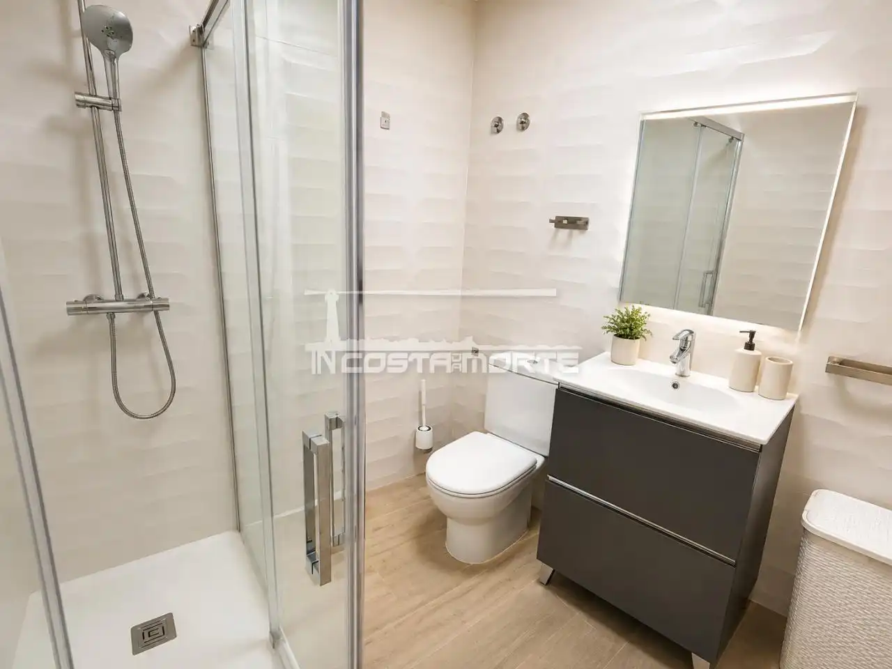 Baño de Ático de alquiler en Fisterra con Amueblado