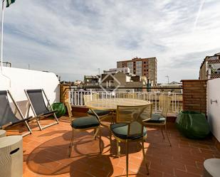 Terrace of Attic for sale in  Barcelona Capital  with Air Conditioner, Heating and Parquet flooring