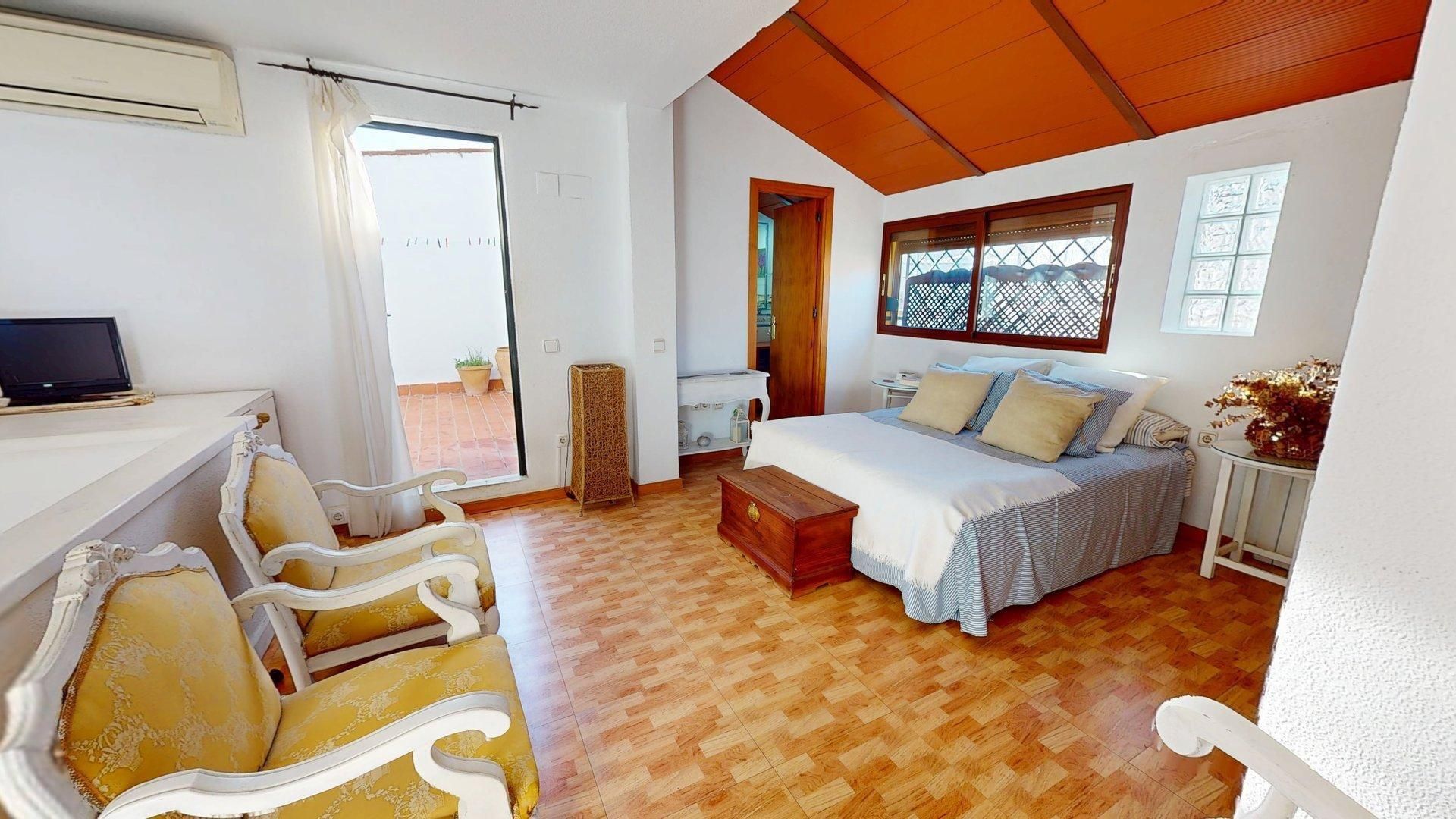 Bedroom of House or chalet for sale in  Córdoba Capital  with Air Conditioner and Terrace