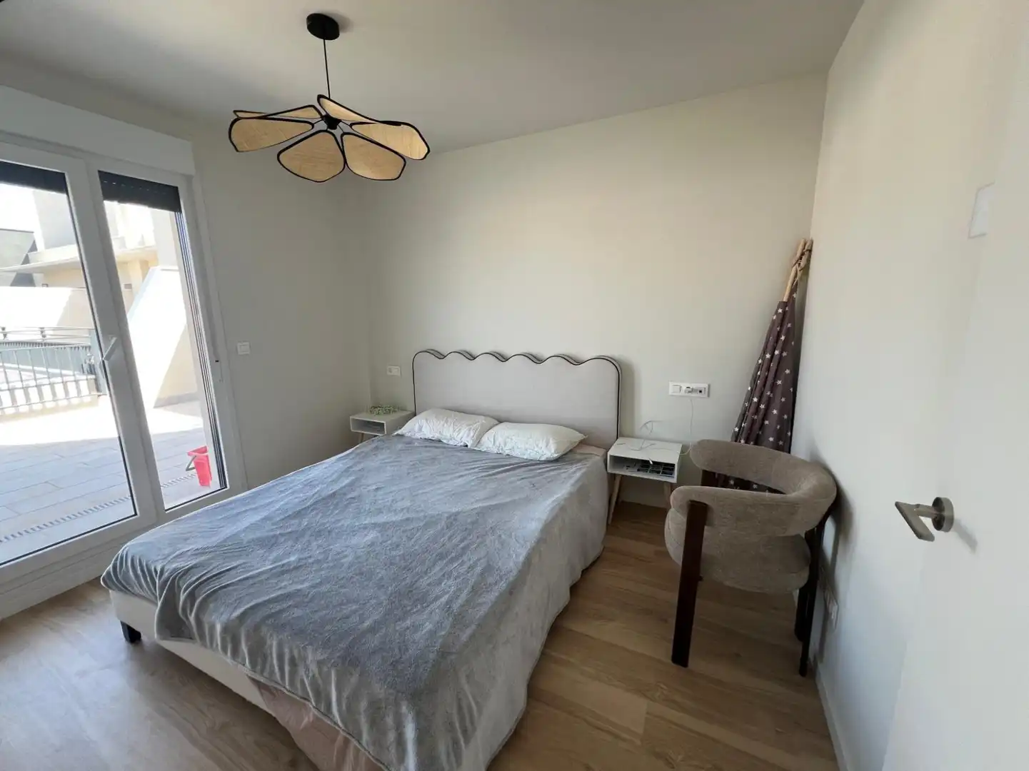 Bedroom of Flat for sale in Lardero  with Heating, Private garden and Parquet flooring