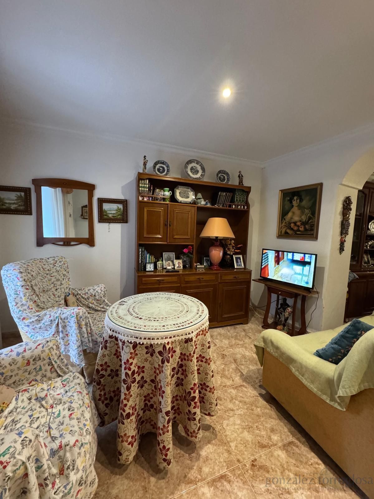 Sala d'estar de Casa o xalet en venda en Lorca amb Traster, Moblat i Balcó