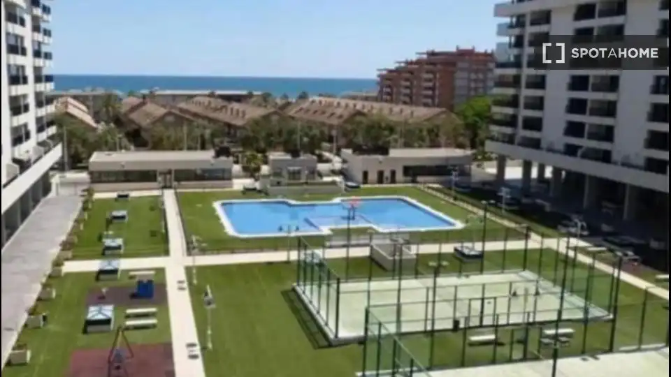 Appartamento con terrazza in affitto a La Patacona, imagen 2