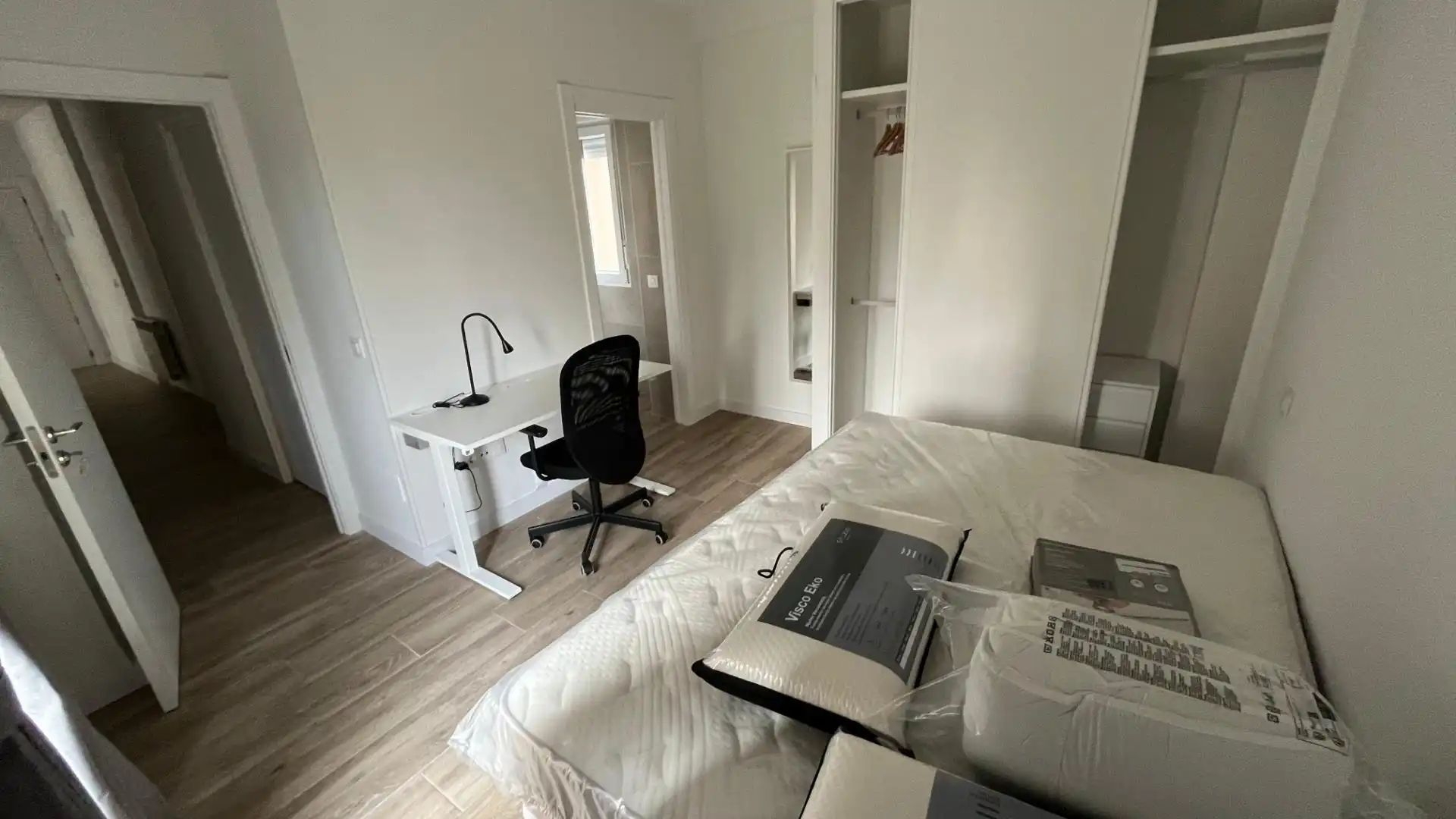 Bedroom of Flat for rent in Guadalajara  with Heating and Furnished