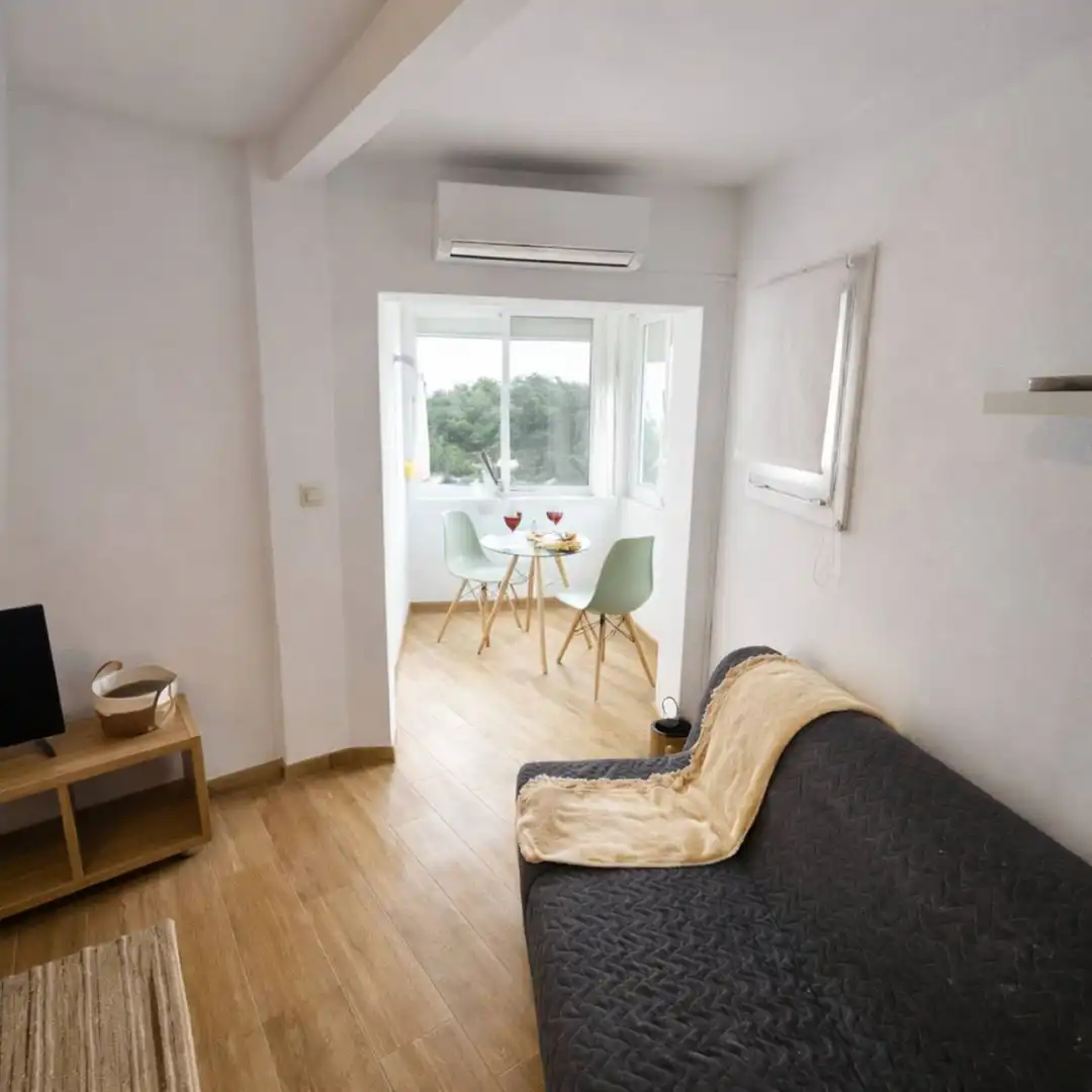 Sala d'estar de Estudi en venda en Mijas amb Piscina