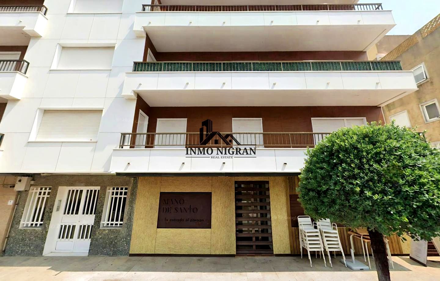 Exterior view of Flat for sale in Nigrán  with Furnished and Balcony