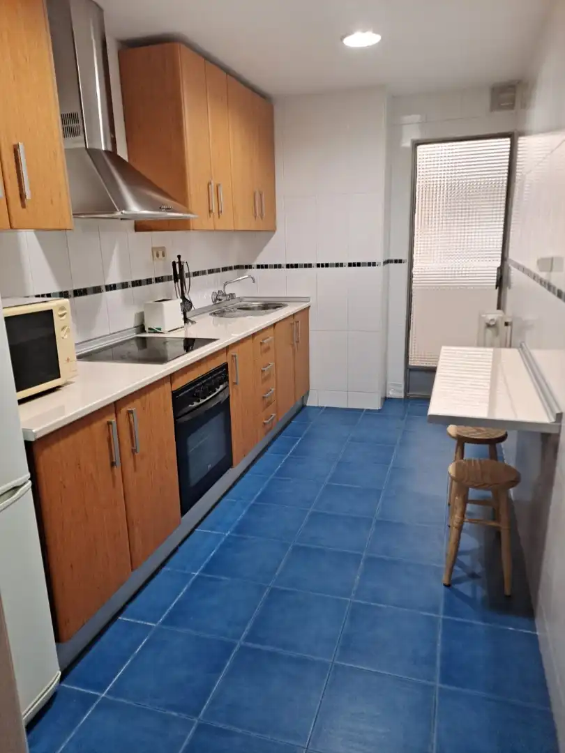 Kitchen of Flat for rent in Granada  with Heating, Furnished and Oven