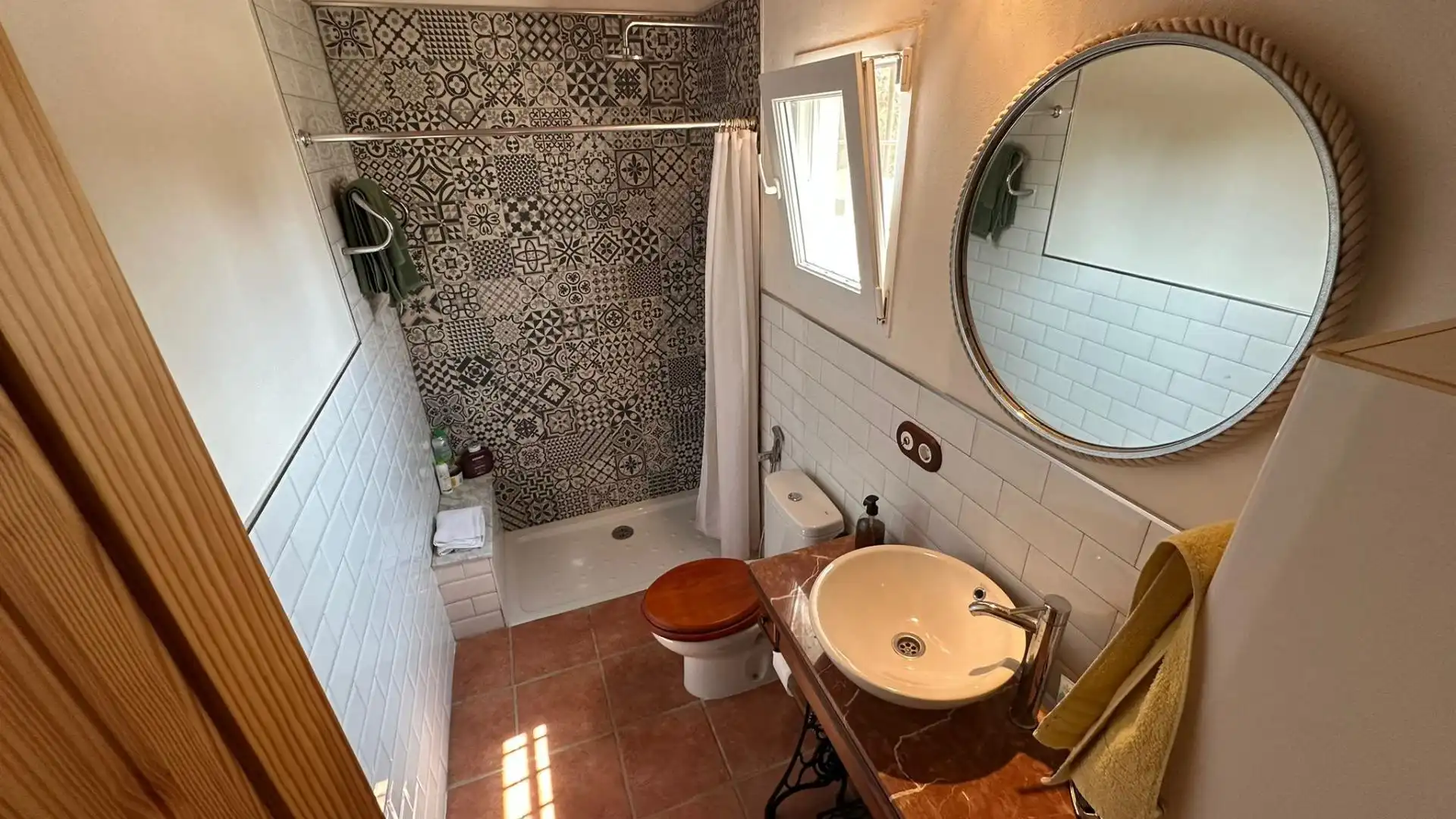 Baño de Finca rústica en venta en Almazora / Almassora con Jardín privado, Terraza y Trastero