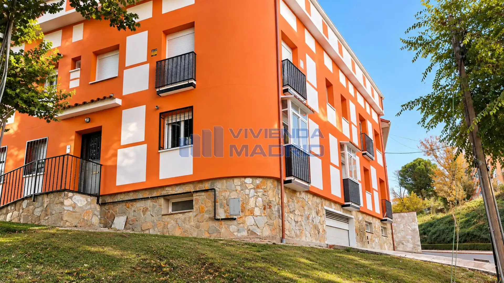 Exterior view of Flat for sale in Algete  with Heating and Furnished