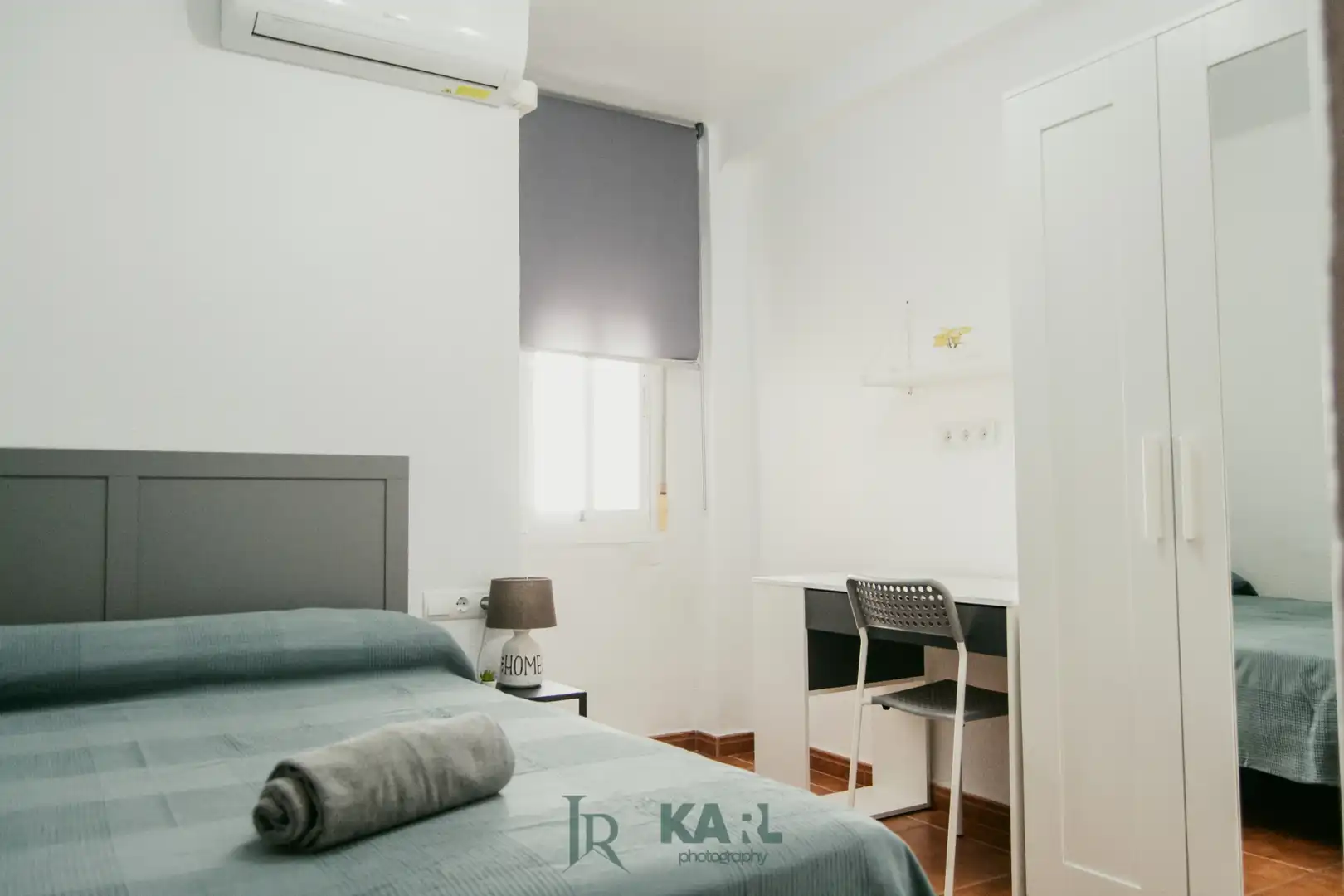 Habitación de Piso de alquiler en Málaga con Aire acondicionado, Calefacción y Amueblado