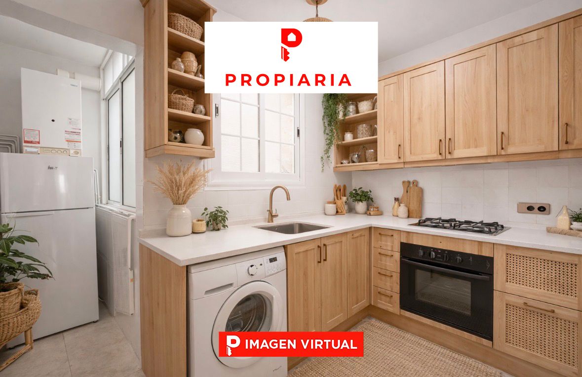 Cuina de Pis en venda en Cornellà de Llobregat amb Aire condicionat, Calefacció i Parquet