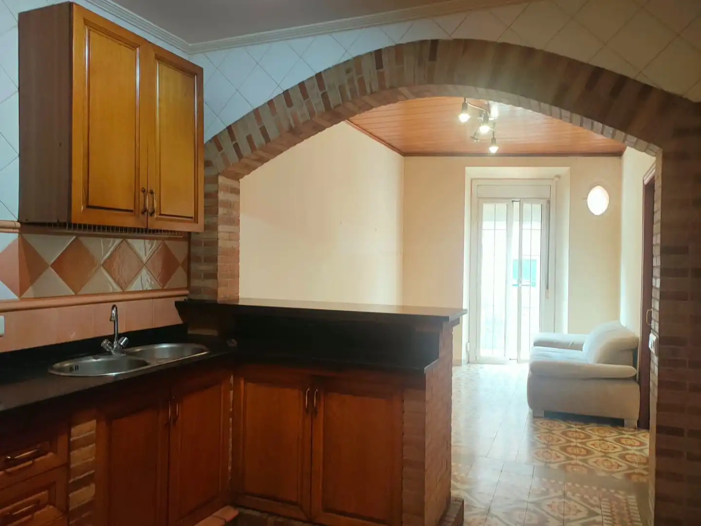 Piso con terraza en venta en Carrer Mossen Jacint Verdaguer