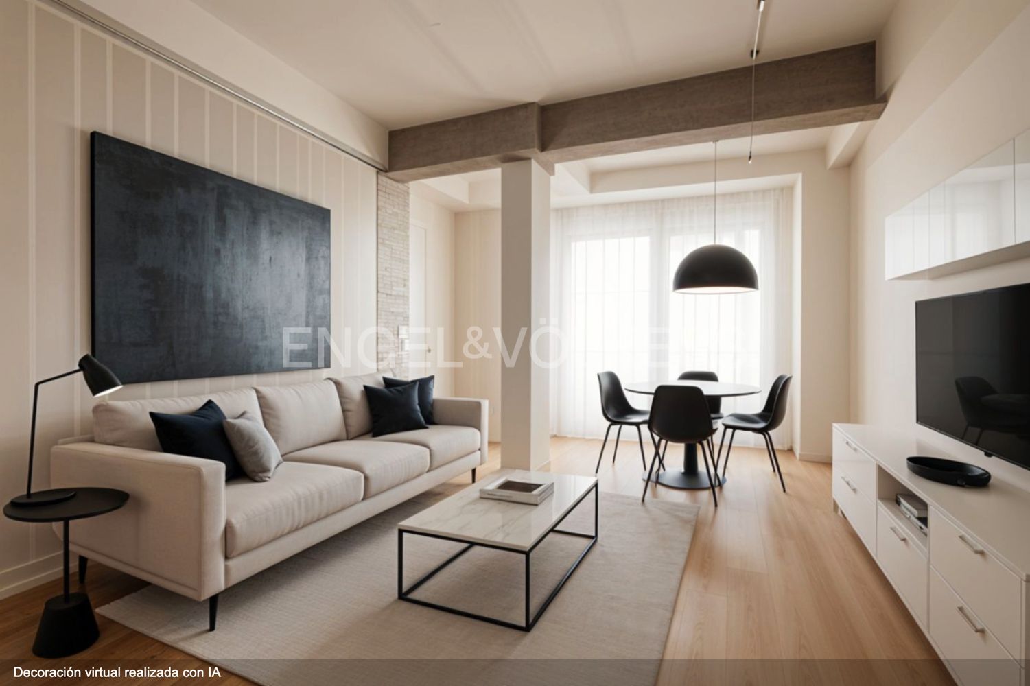 Sala d'estar de Dúplex en venda en  Madrid Capital amb Aire condicionat, Calefacció i Jardí privat