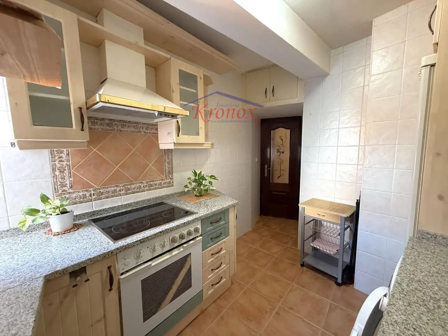Kitchen of Flat for sale in Madrid  with Air Conditioner, Heating and Terrace