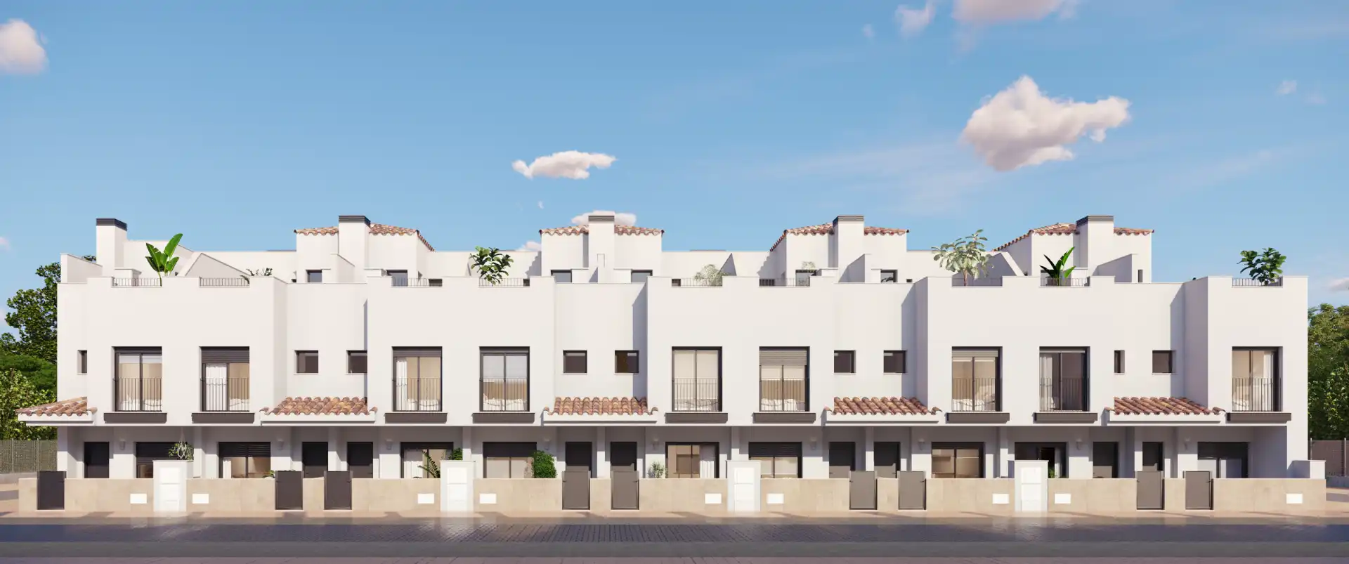Vista exterior de Dúplex en venta en Torre-Pacheco con Aire acondicionado, Calefacción y Jardín privado