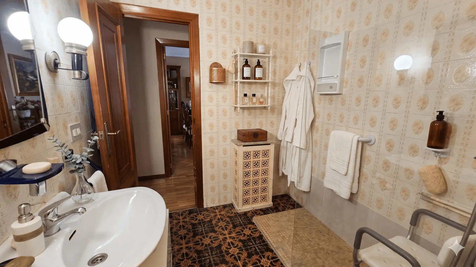 Badezimmer von Wohnung zum Verkauf in Cáceres mit Terrasse