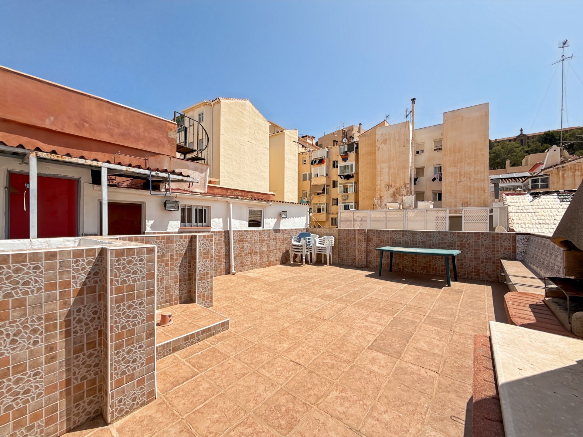Terrassa de Casa adosada en venda en Málaga Capital amb Aire condicionat, Terrassa i Traster