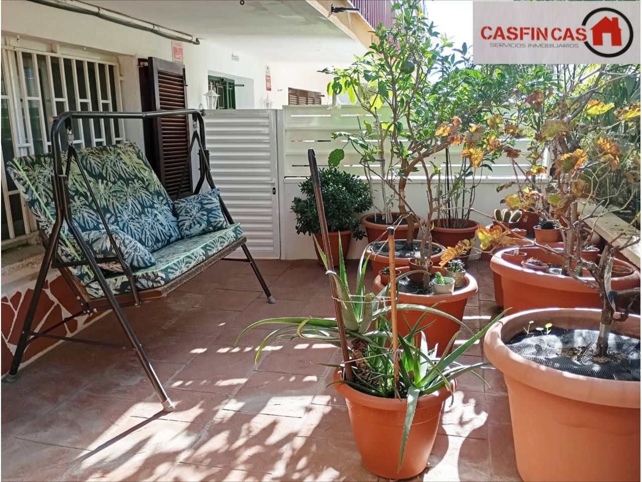 Terrace of Flat for sale in Cunit  with Heating, Private garden and Storage room