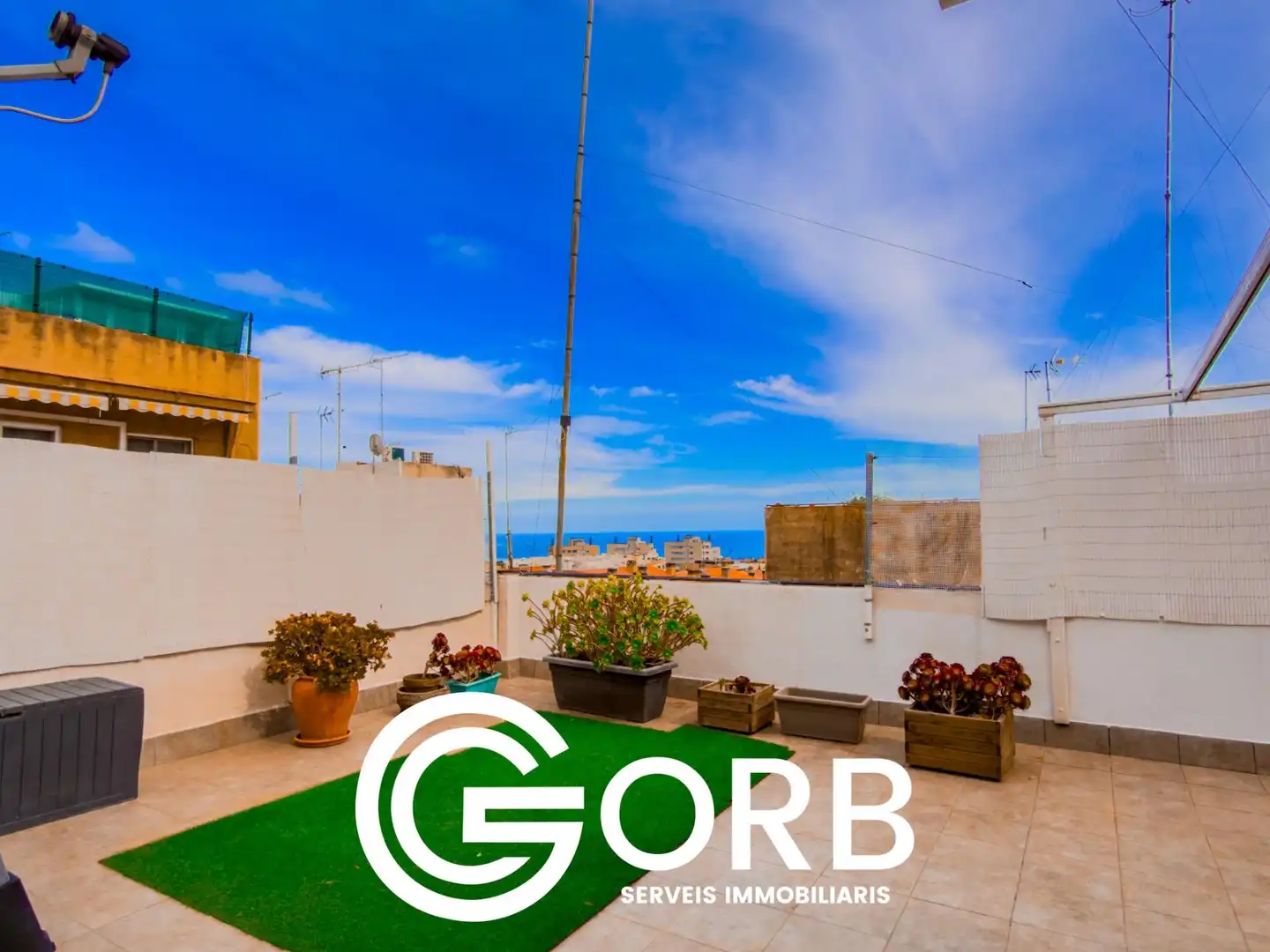 Terrace of Attic for sale in Mataró  with Air Conditioner, Terrace and Storage room