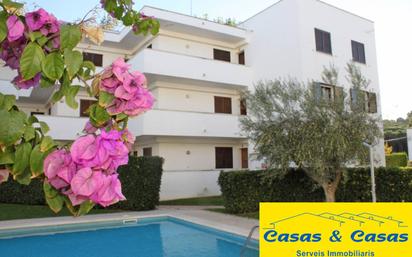 Exterior view of Flat for sale in L'Escala  with Air Conditioner, Terrace and Swimming Pool