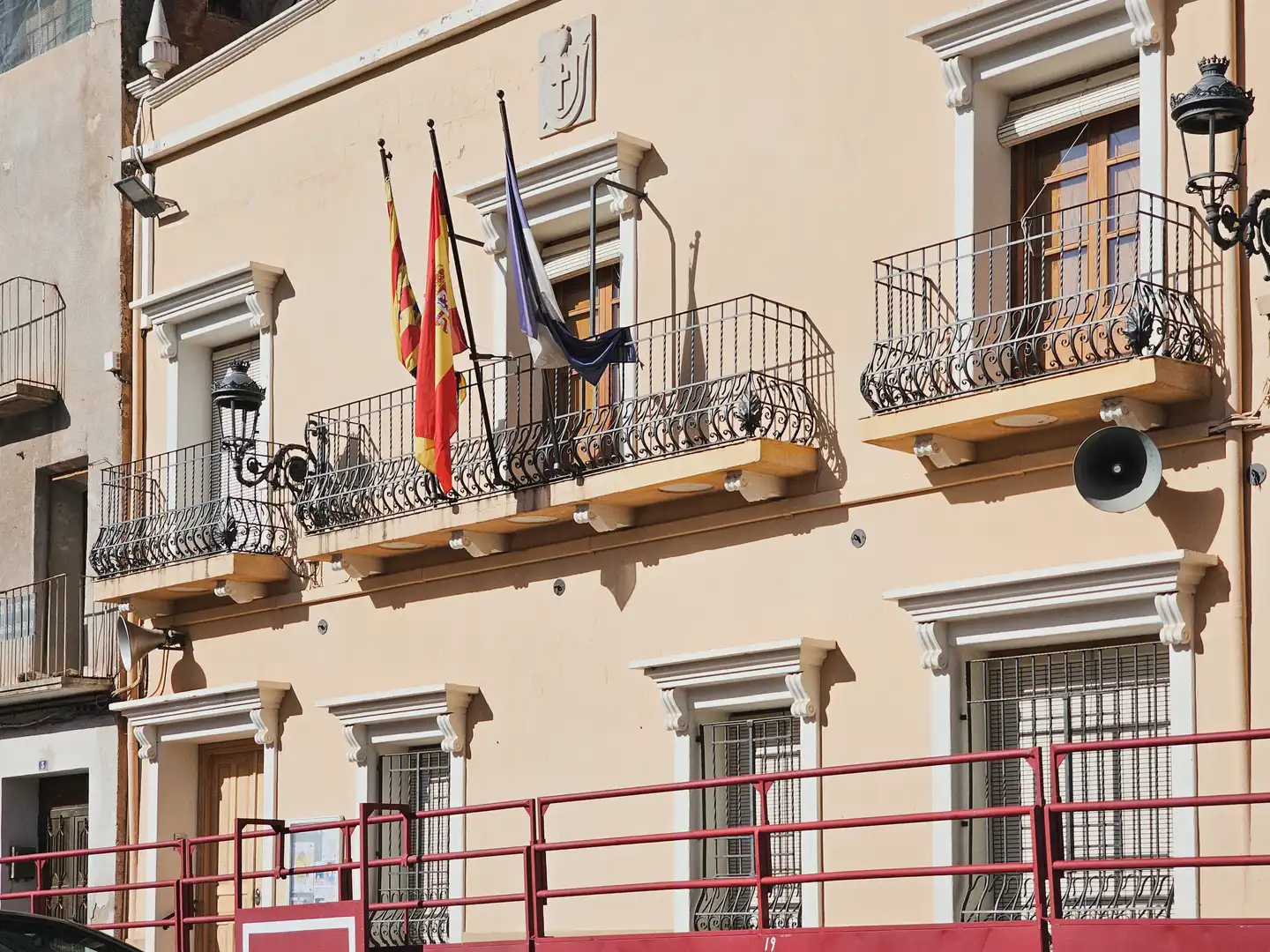 Exterior view of Houses for sale in Brea de Aragón  with Balcony