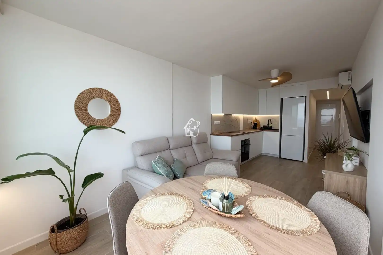 Sala de estar de Apartamento de alquiler en La Mata