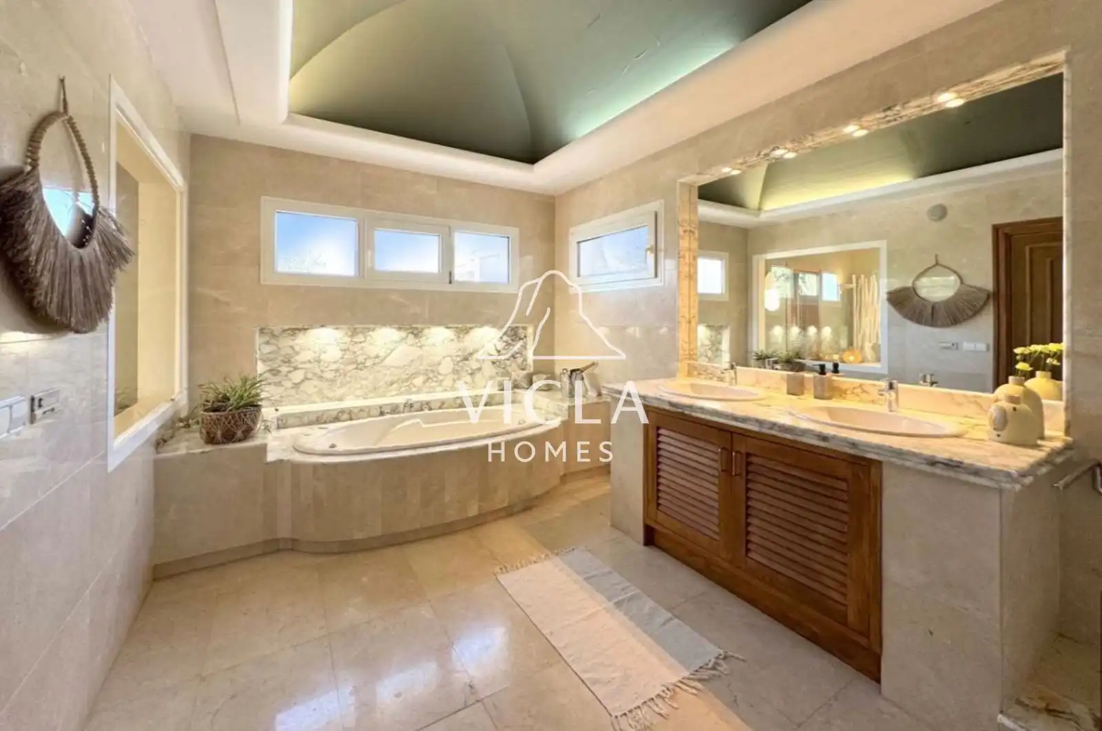 Baño de Casa o chalet en venta en Santa Eulària des Riu con Aire acondicionado, Calefacción y Terraza